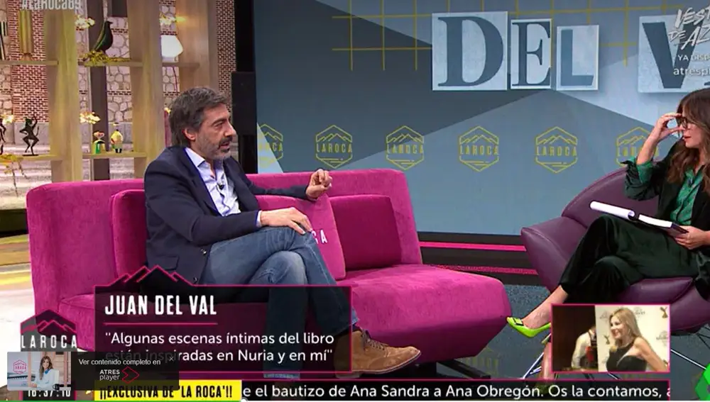 Juan del Val y Nuria Roca en "La Roca"