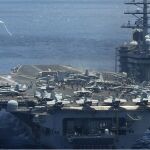 El portaaviones USS Eisenhower 