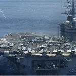 El portaaviones USS Eisenhower