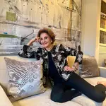 Naty Abascal con chaqueta de Zara.