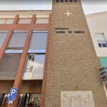 Fachada de la Residencia Virgen de Ribera de la Pobla de Segur, donde residía el anciano