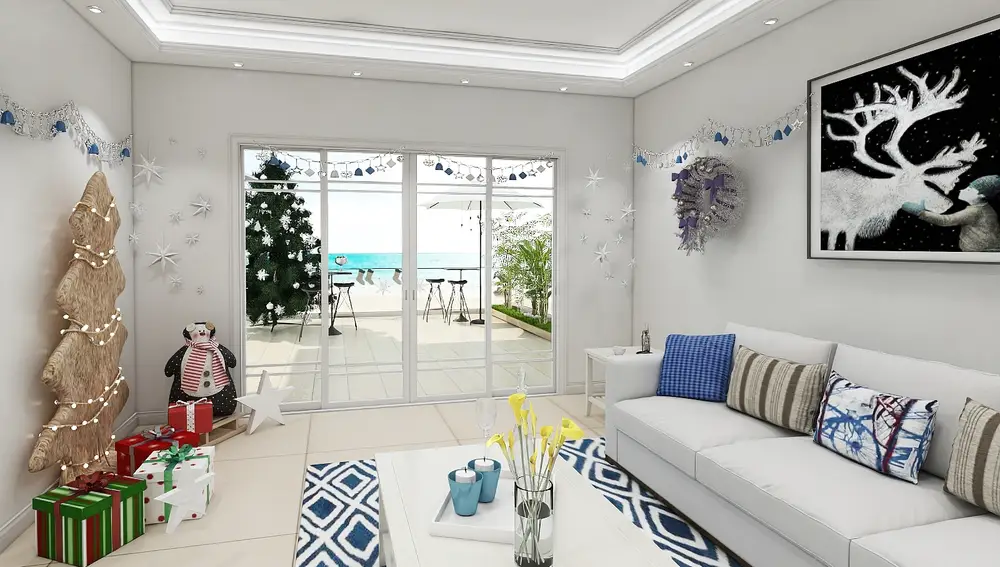 La casa ideal de Papá Noel en Nerja tendría acceso directo a la playa