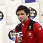 Carlos Sainz, en el evento organizado por Estrella Galicia
