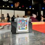 Uno de los códigos QR Accesible NaviLens para restaurantes
