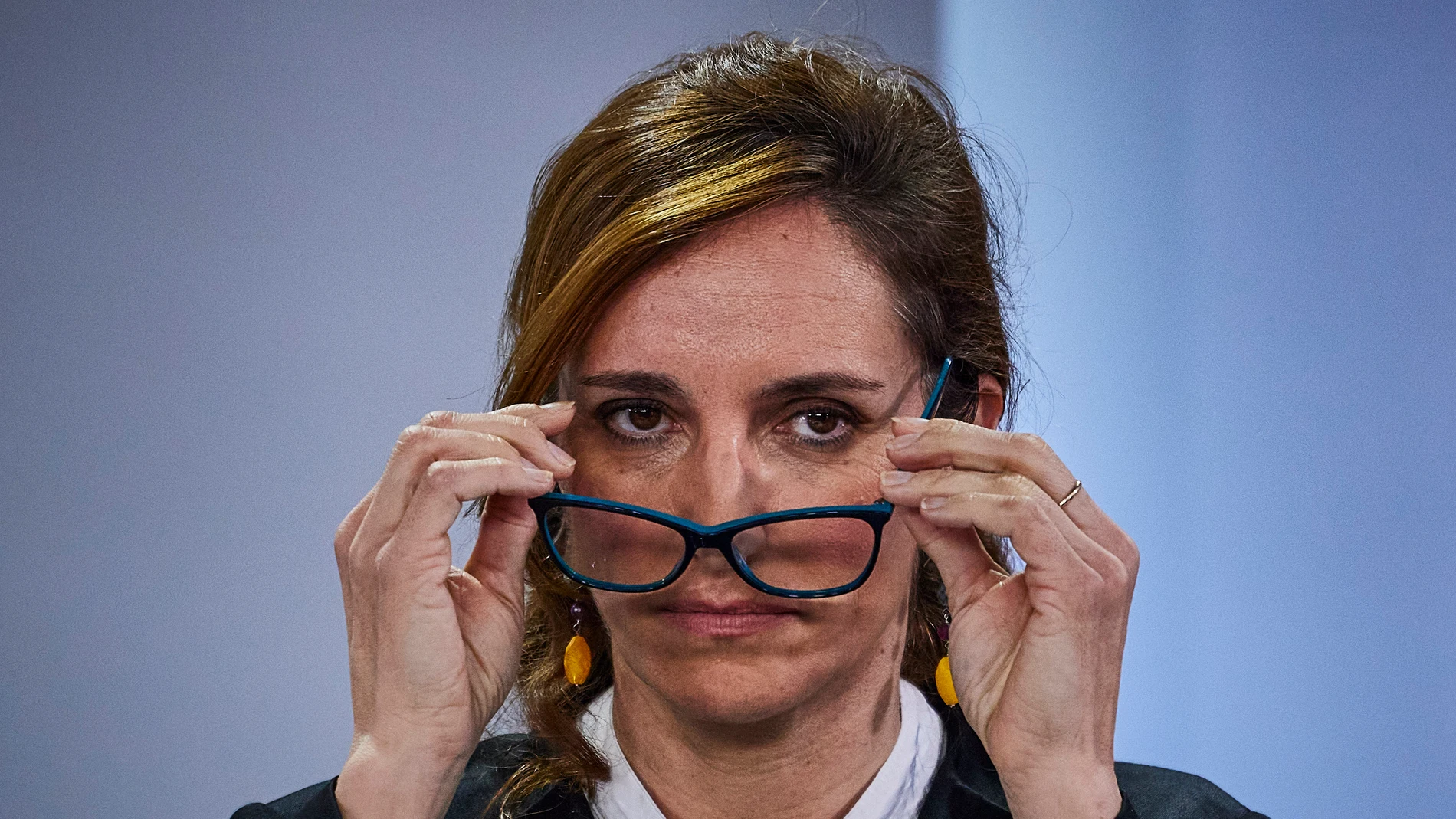 La ministra de Sanidad, Mónica García