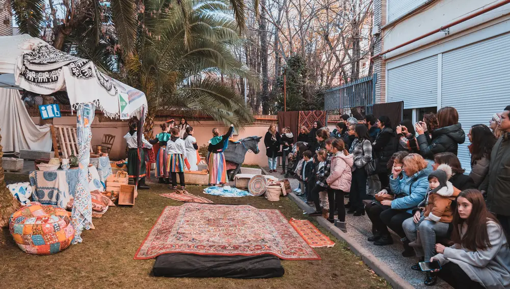 Escenario del rico mercader