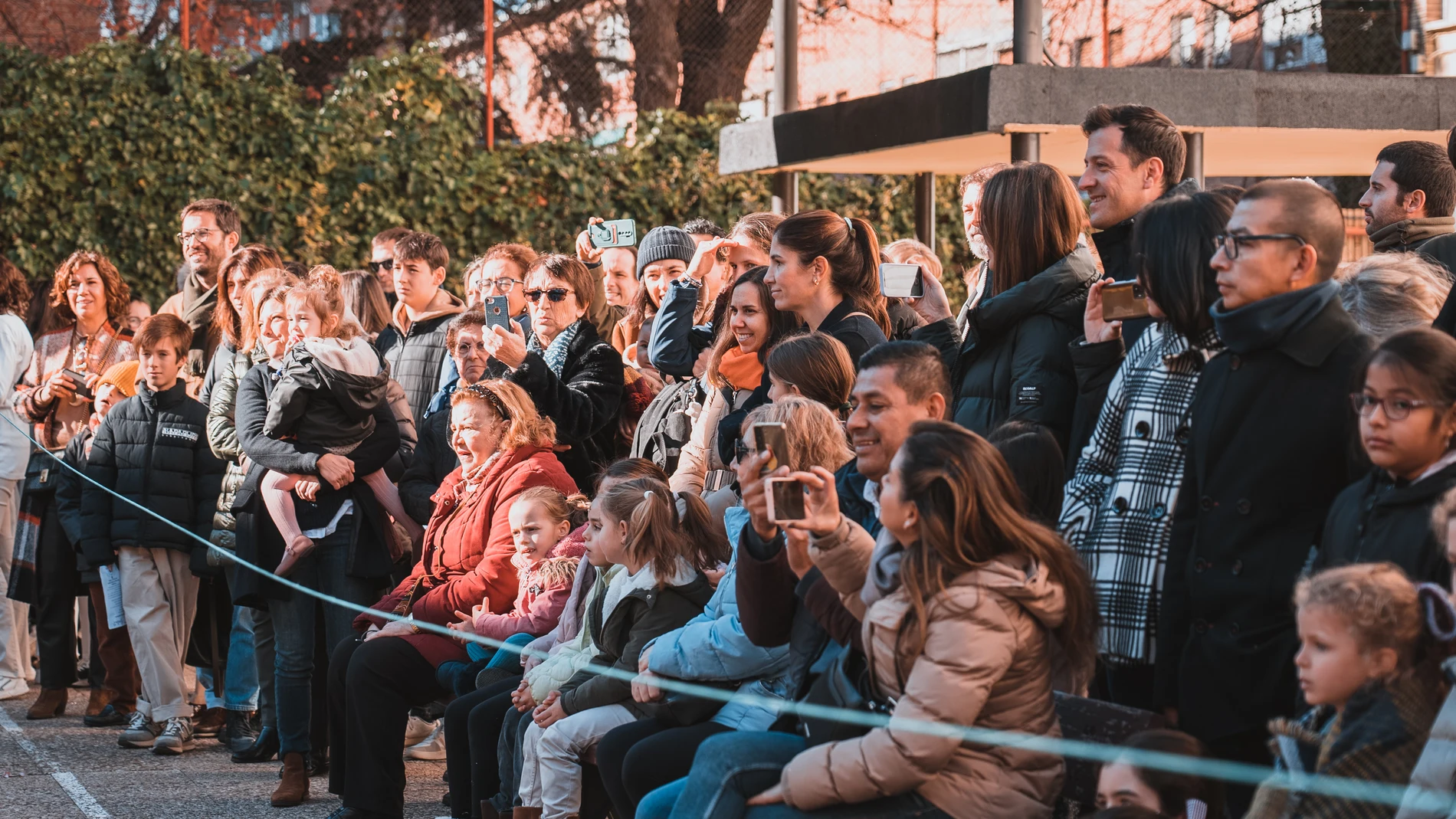 El público, en una de las escenas del teatro