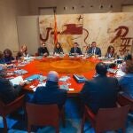 Reunión del Consell Executiu del Govern de la Generalitat de este martes.