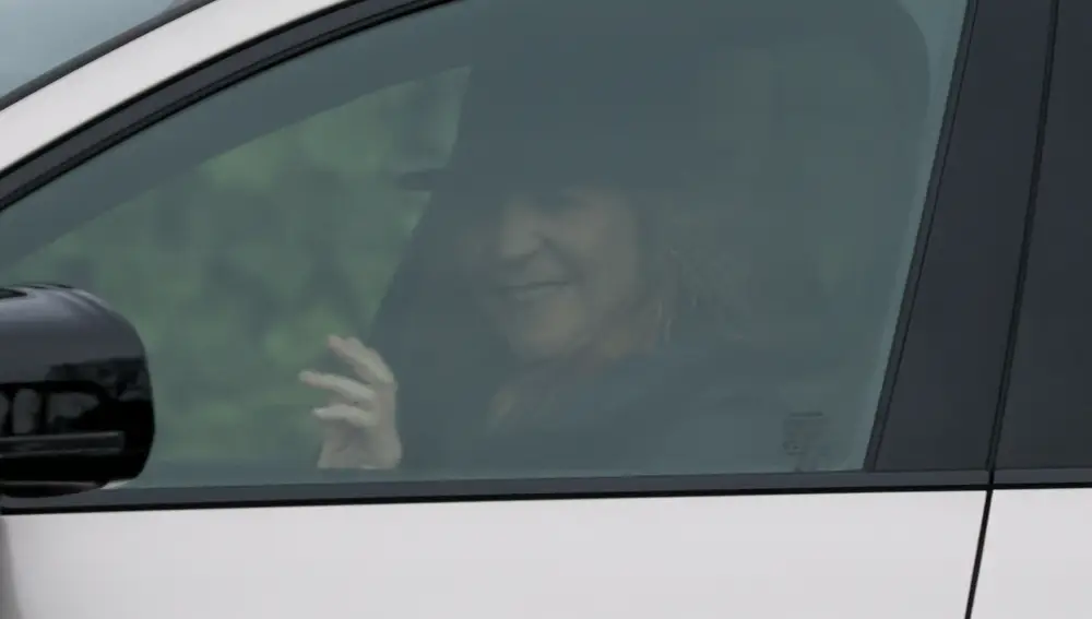 La infanta Elena llega a su trabajo en su 60º cumpleaños