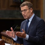 Primer cara a cara entre Sánchez y Feijóo en el Congreso tras la formación del Gobierno 