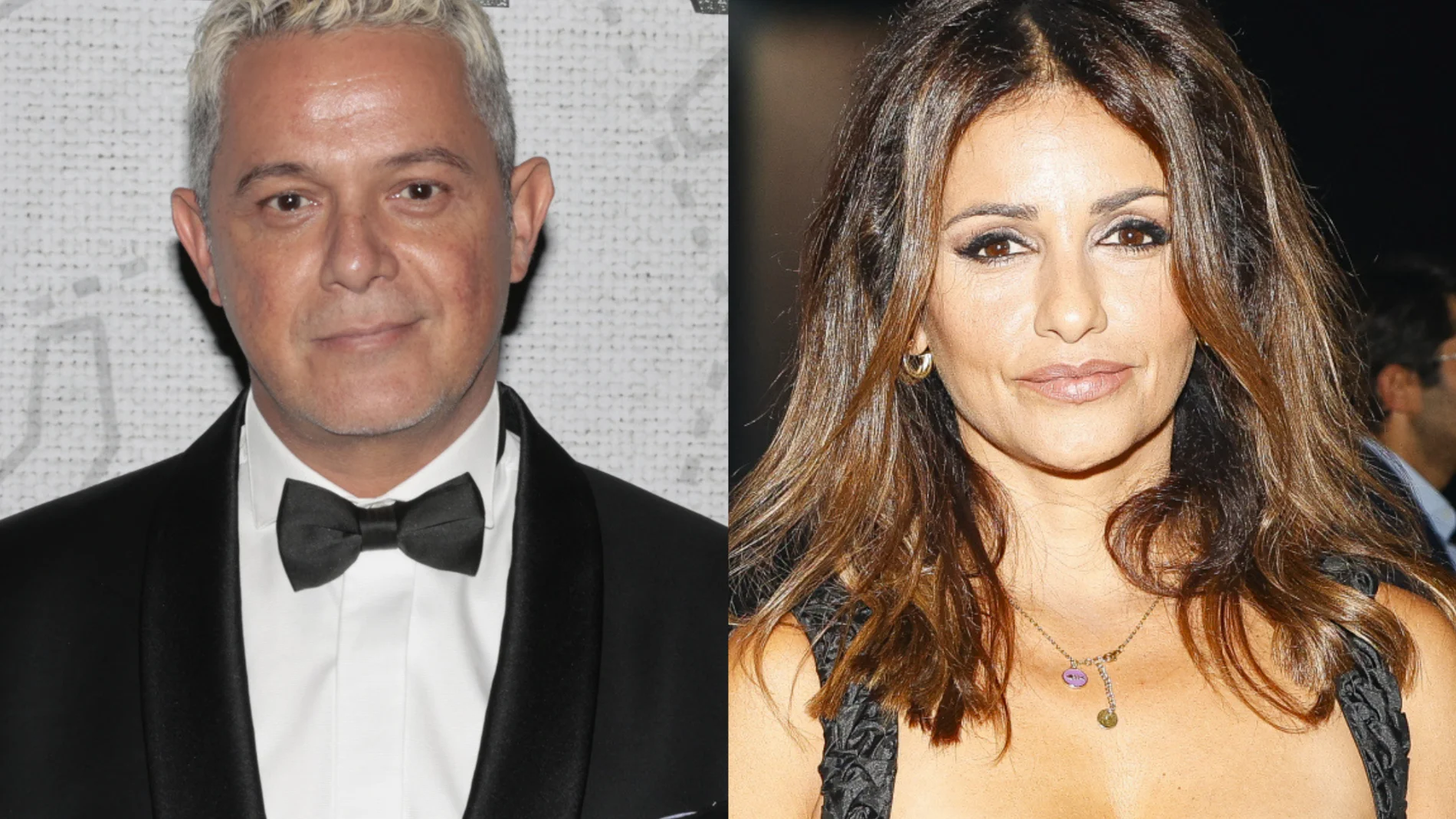 Montaje de Alejandro Sanz y Mónica Cruz