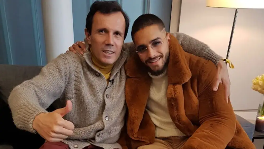 Jesús María con Maluma