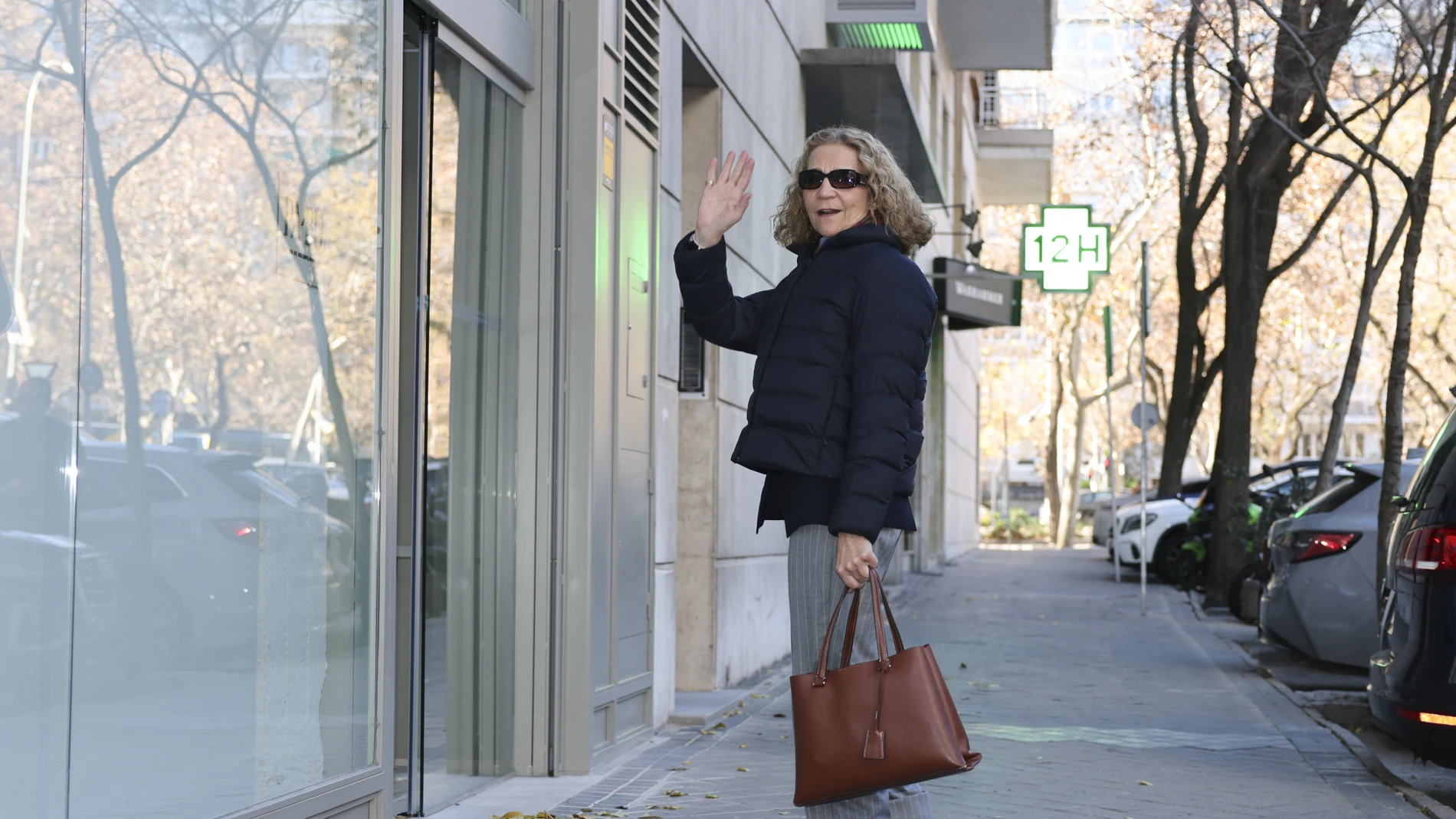 El look de la Infanta Elena para celebrar su cumpleaños.