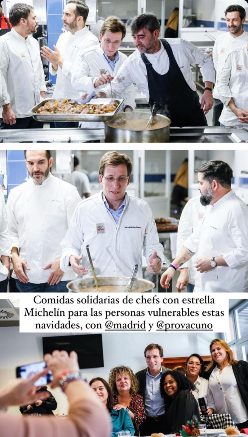 Story de José Luis Martínez Almeida