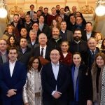El alcalde de Valladolid, Jesús Julio Carnero, preside la Asamblea de la Mancomunidad de Interés General Urbana ‘Valladolid y Alfoz’, que está compuesta por 25 municipios de la provincia