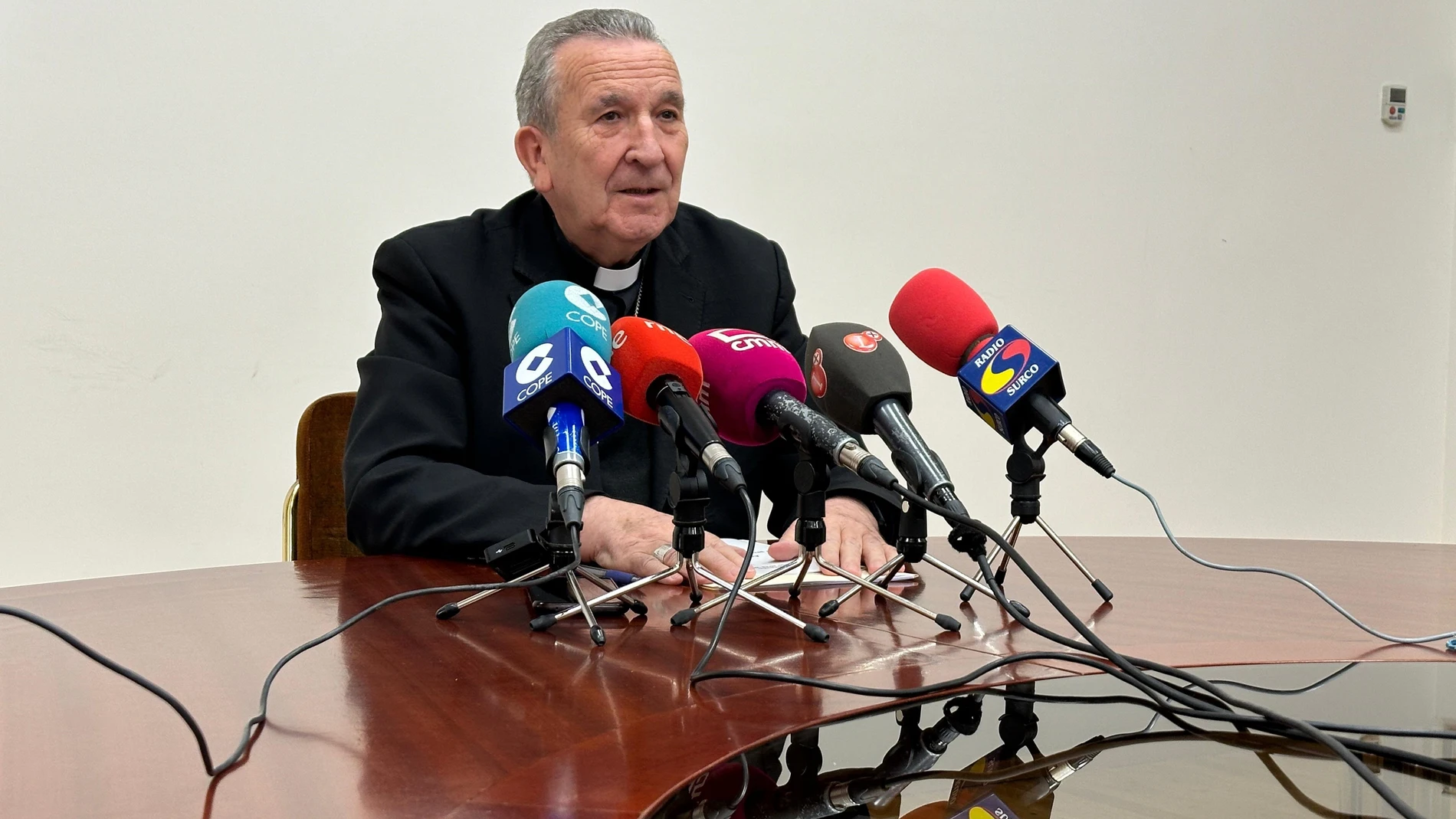 El obispo de Ciudad Real, Gerardo Melgar