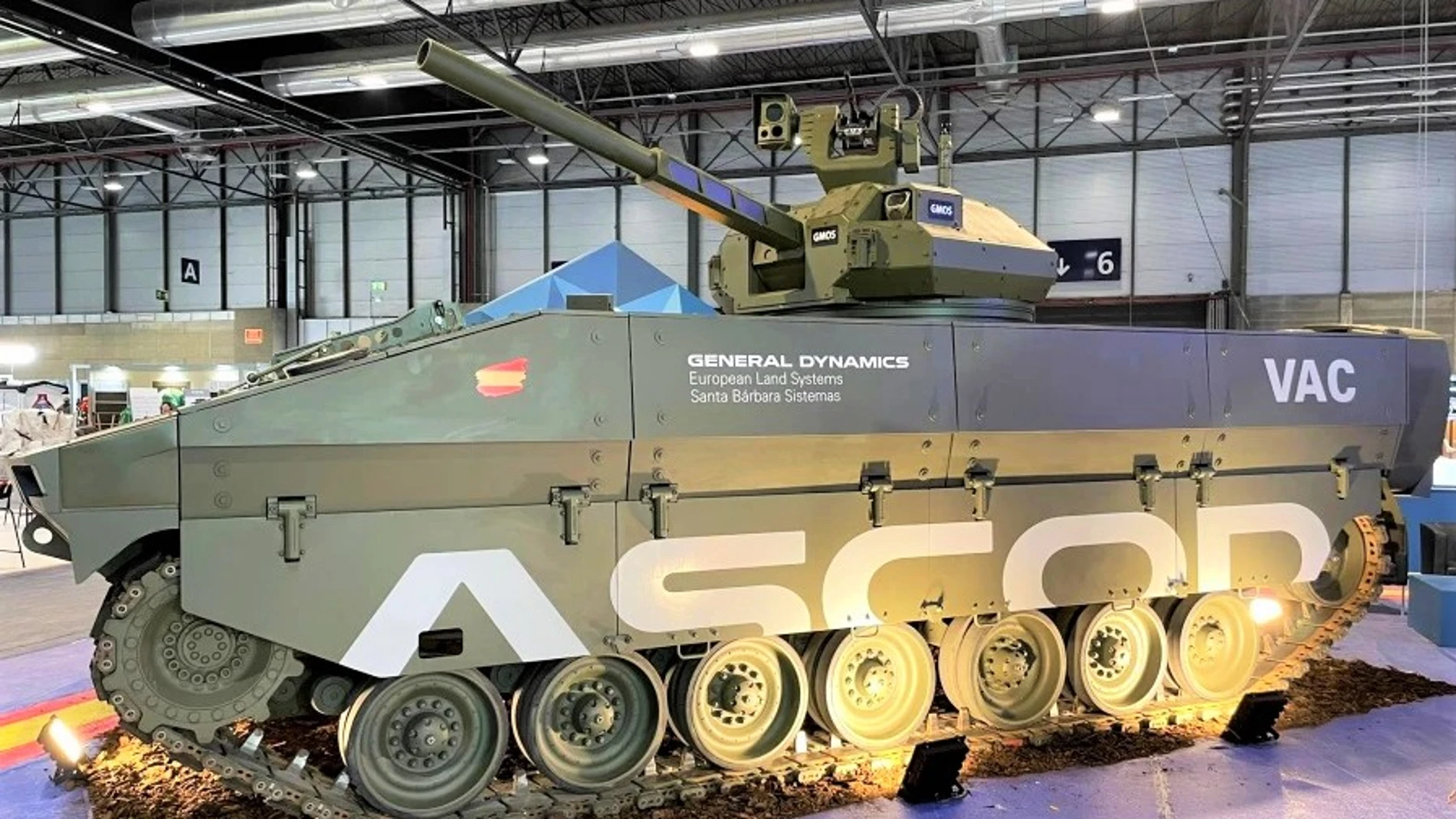 Prototipo del Vehículo de Apoyo de Cadenas para el Ejército de Tierra