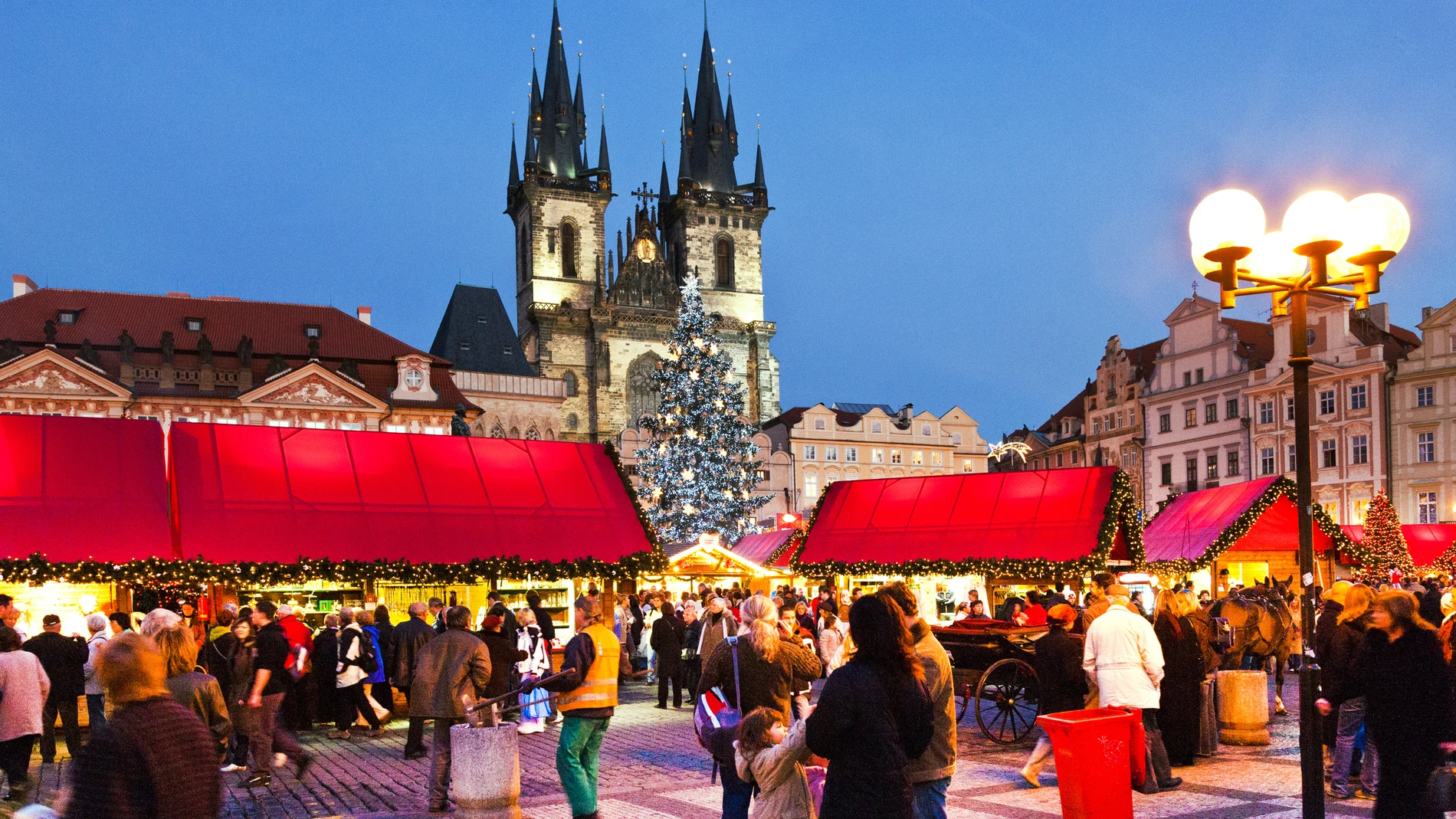 Mercado de Navidad en Praga