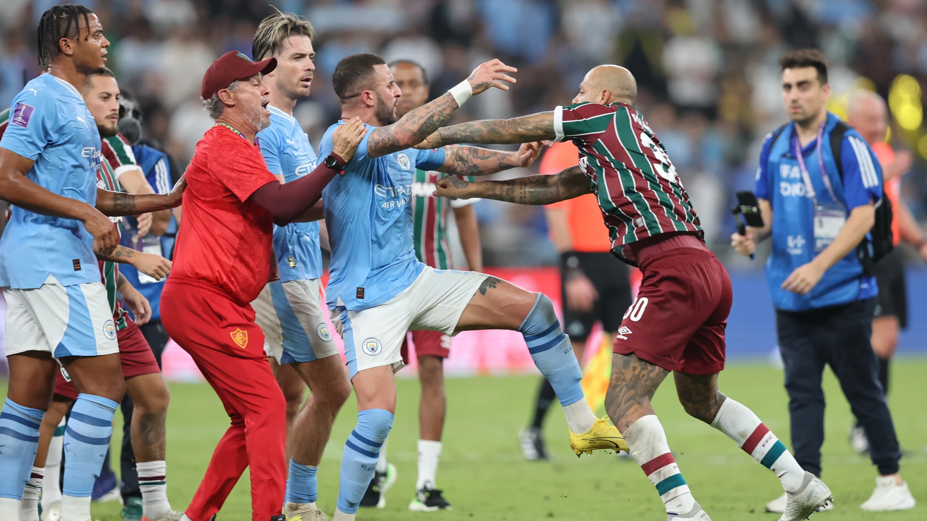 Walker y Felipe Melo, enganchados después de la final