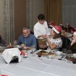 Cena de Navidad en un restaurante palentino