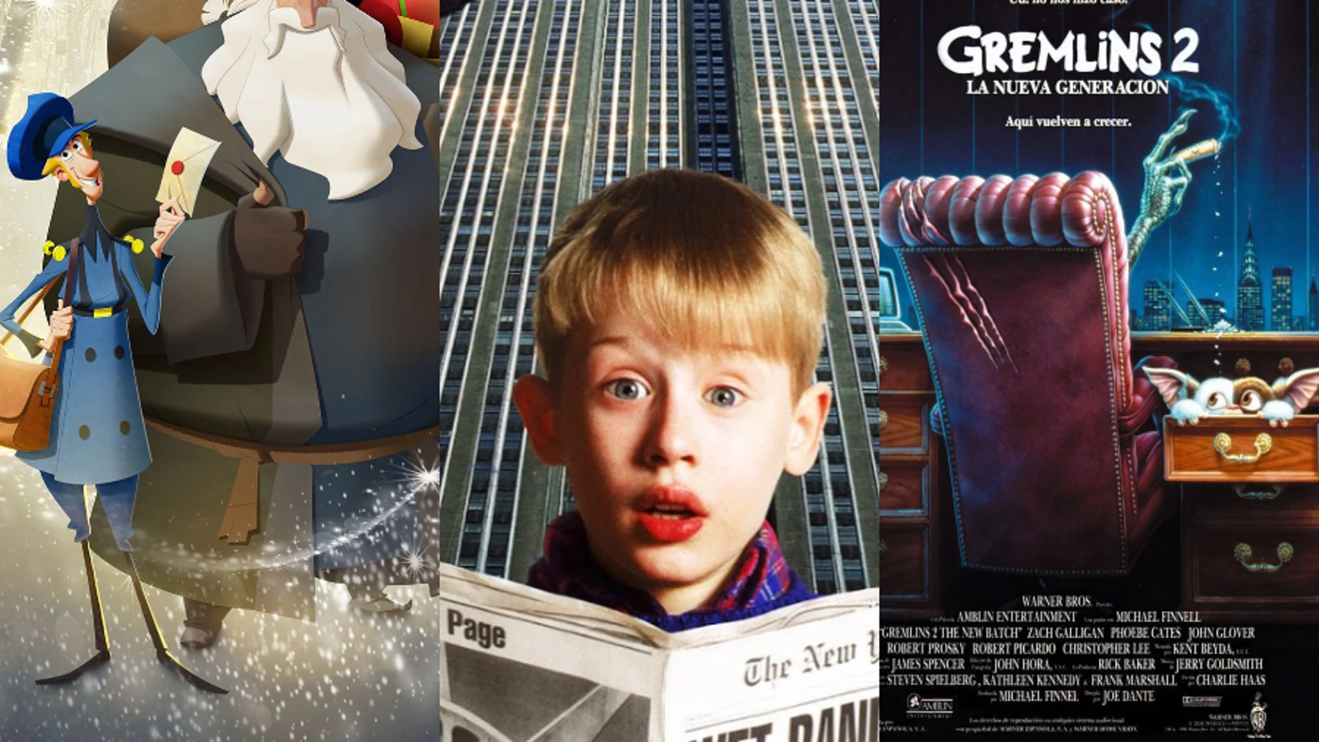 Carteles películas navideñas