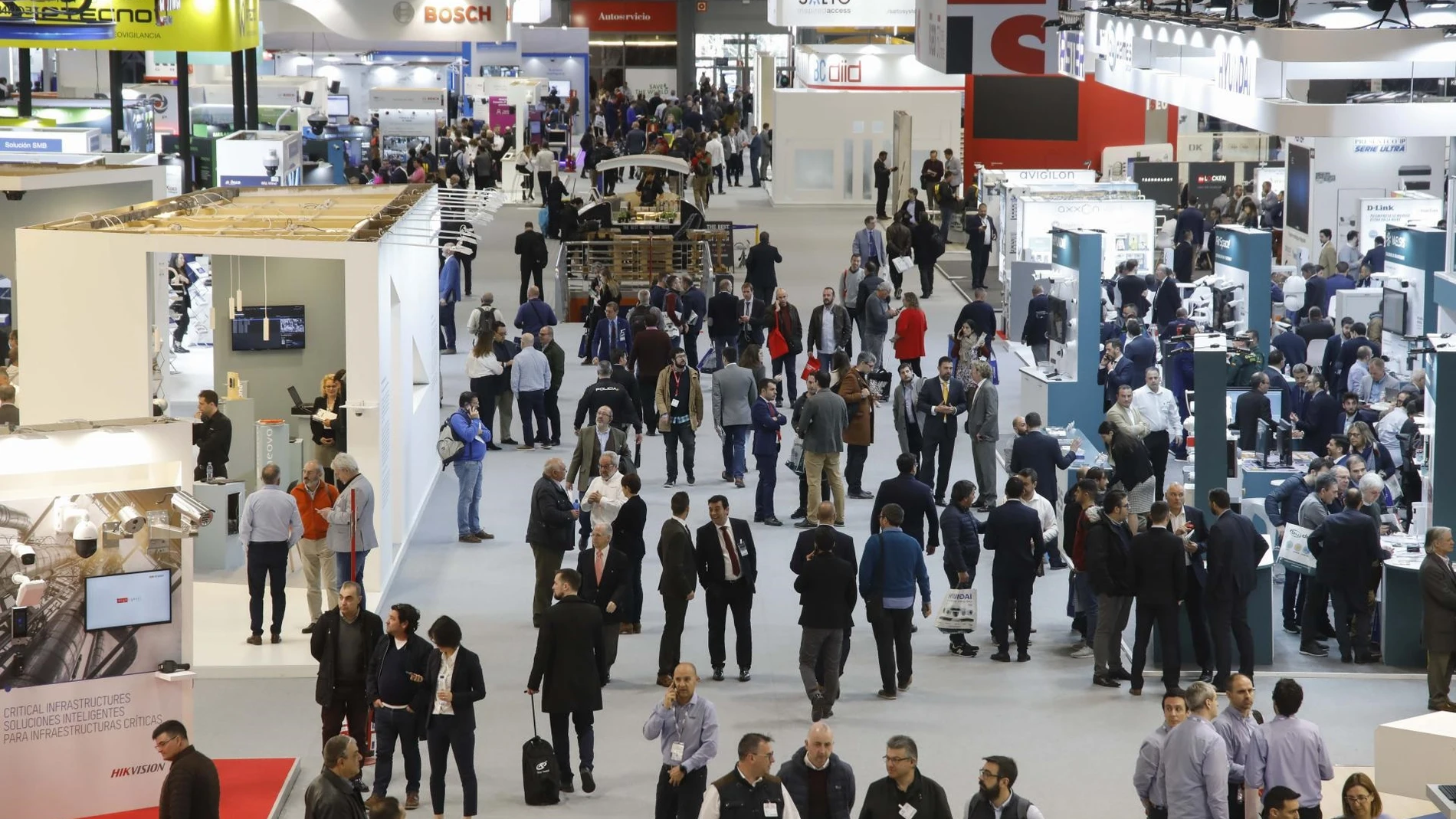 MADRID.-Ifema.- SICUR 2024 crece en internacionalidad y a dos meses de su comienzo sube un 22% en expositores