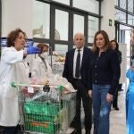 María José Catalá visita Casa Caridad en València