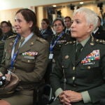 Las tres primeras generales -Aramendía, Ortega y Gordillo- en un acto reciente