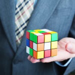Imagen de archivo de un Cubo de Rubik