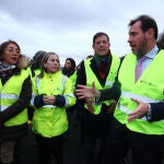 El ministro de Transportes y Movilidad Sostenible, Óscar Puente, supervisa el desarrollo de las obras del Viaducto de O Castro en la autovía A-6, en el término municipal de Vega de Valcarce. Estará acompañado de la consejera de Movilidad y Transformación Digital, María González Corral, entre otras autoridades