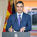 El presidente del Gobierno, Pedro Sánchez