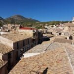 Vistas de Caravaca de la Cruz desde el techado del antiguo convento de San José.