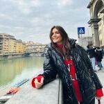 Nuria Roca en Roma.
