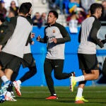 Entrenamiento del FC Barcelona