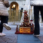 Árbolito de Navidad de Ávila, uno de los más pequeños de España