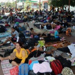 La caravana migrante despide el año con la esperanza de regularizarse en México en 2024