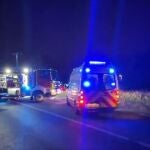 Un fallecido y tres heridos graves por colisión frontal de dos vehículos en Arganda del Rey