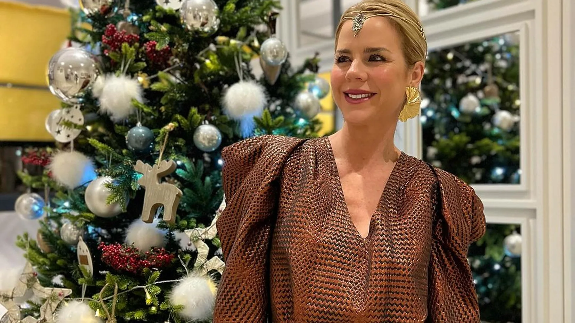 El look de Amelia Bono en Nochevieja.