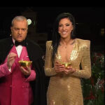 Jenni Hermoso y su look para las campanadas de TVE.