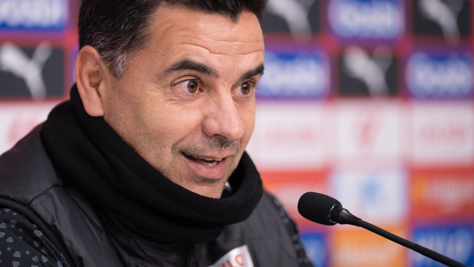 Míchel, entrenador del Girona