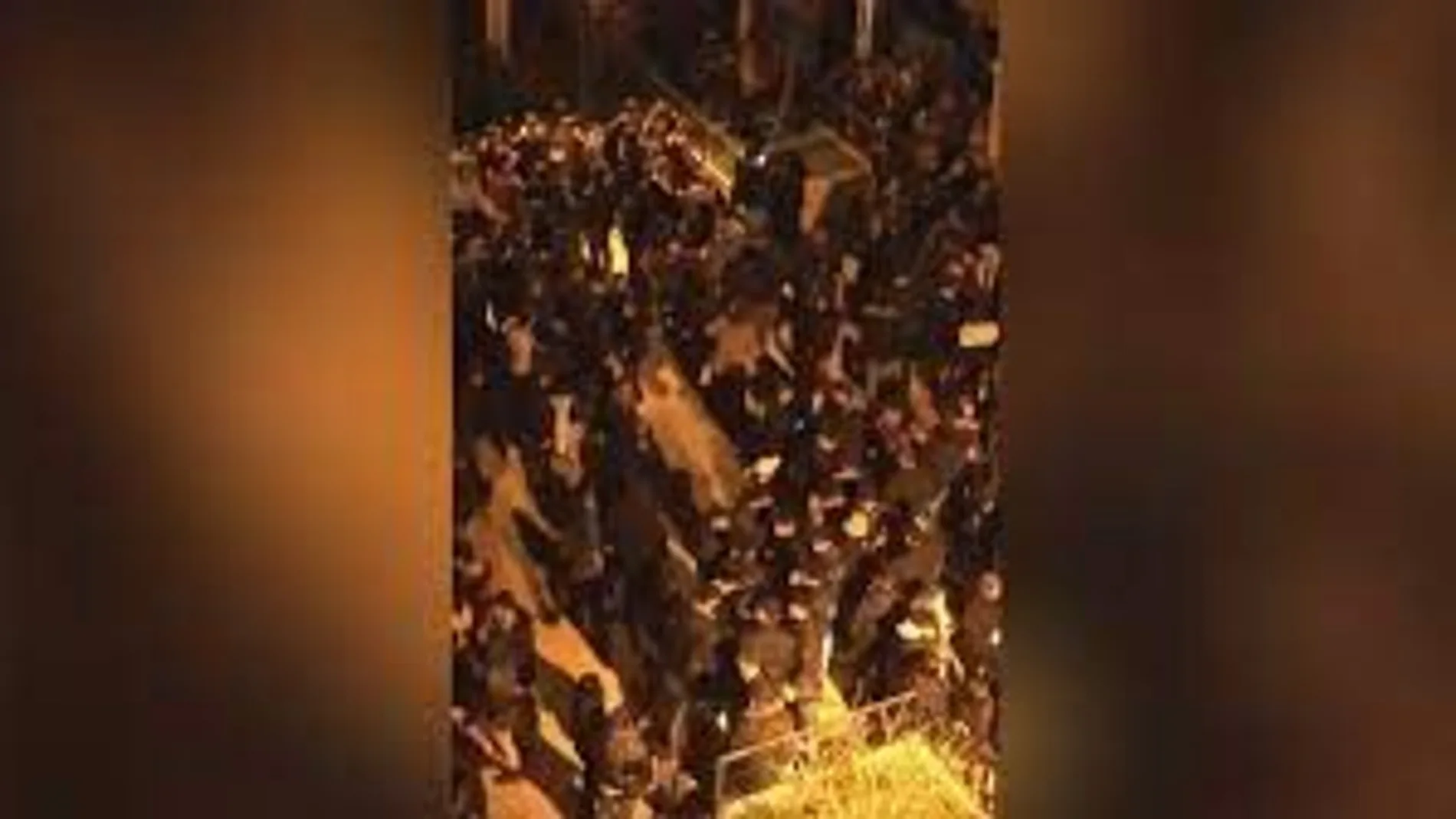 Desalojado en Nochevieja un "macrobotellón" en Moratalaz, que termina con dos detenidos