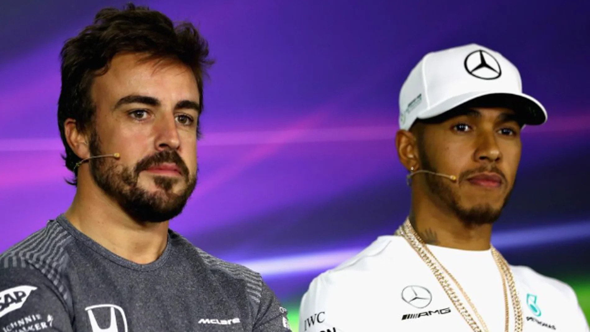 Fernando Alonso y Lewis Hamilton
