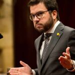 El president de la Generalitat, Pere Aragonès