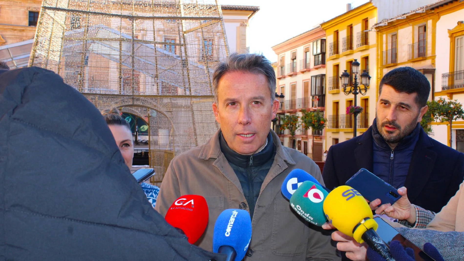 El alcalde de Lorca, Fulgencio Gil