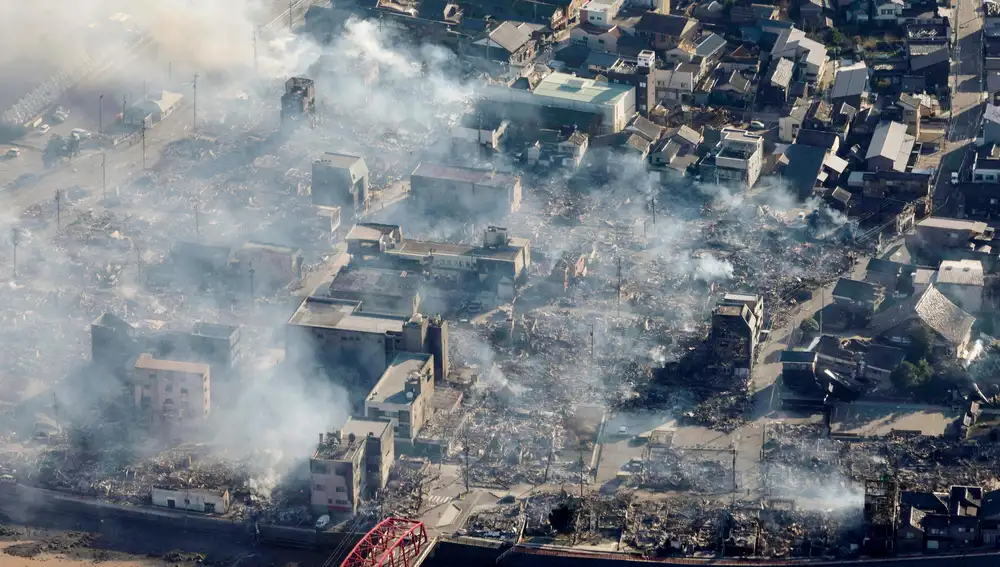 At least 30 people killed in strong earthquake in central Japan