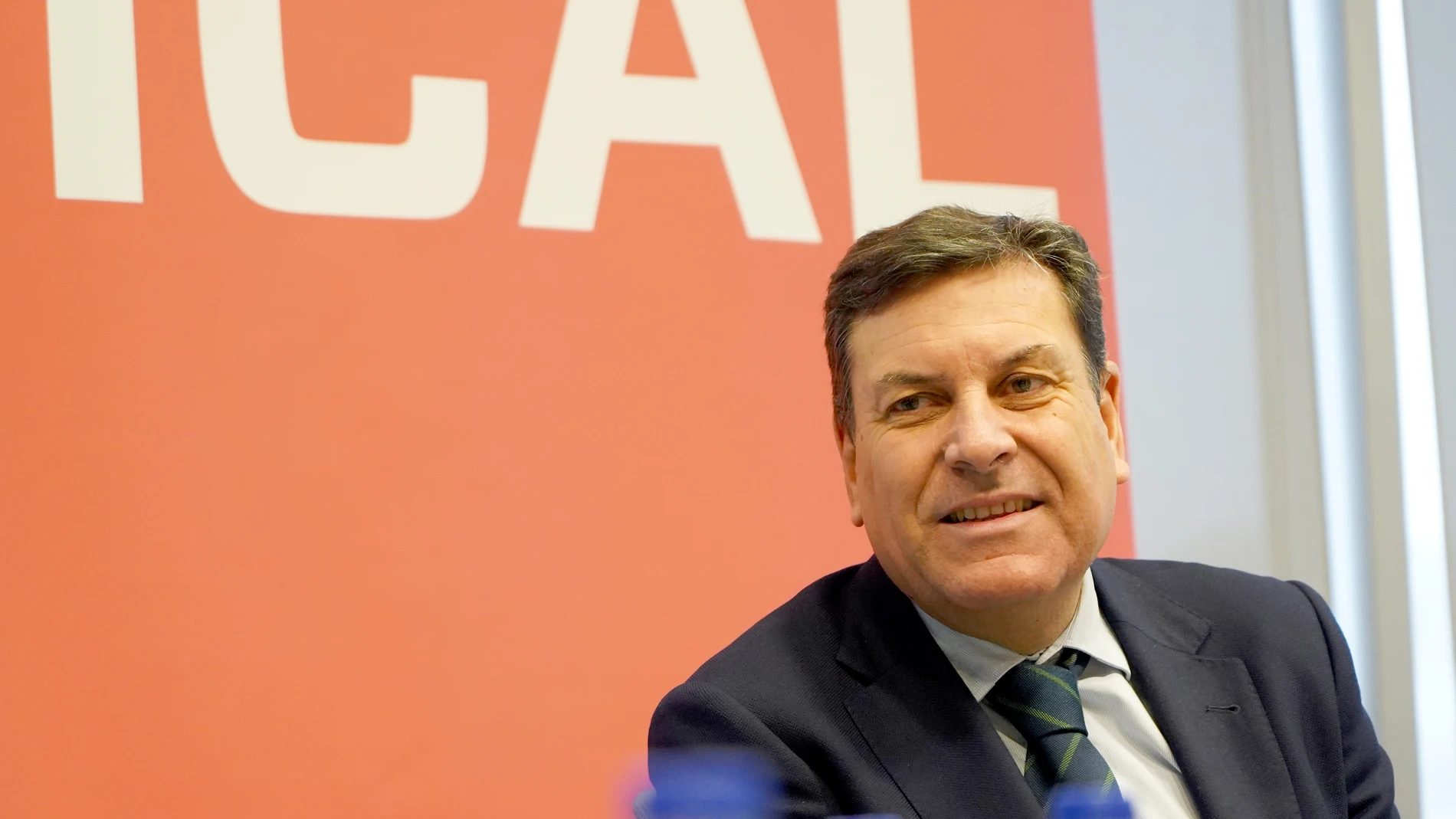 Fernández Carriedo durante su participación en Los Desayunos de Ical