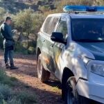 Dispositivo de la Guardia Civil que recuperó el cuerpo sin vida de un varón de 32 años en Robledo del Mazo (Toledo)
