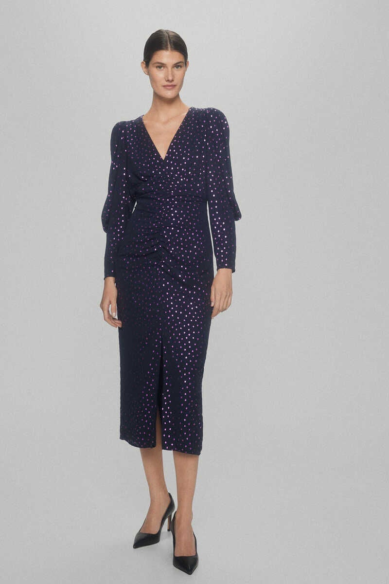 Vestido lunares.