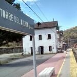 Estación de Torre del Bierzo, que acogerá el muso para honrar a las víctimas del accidente ferroviario