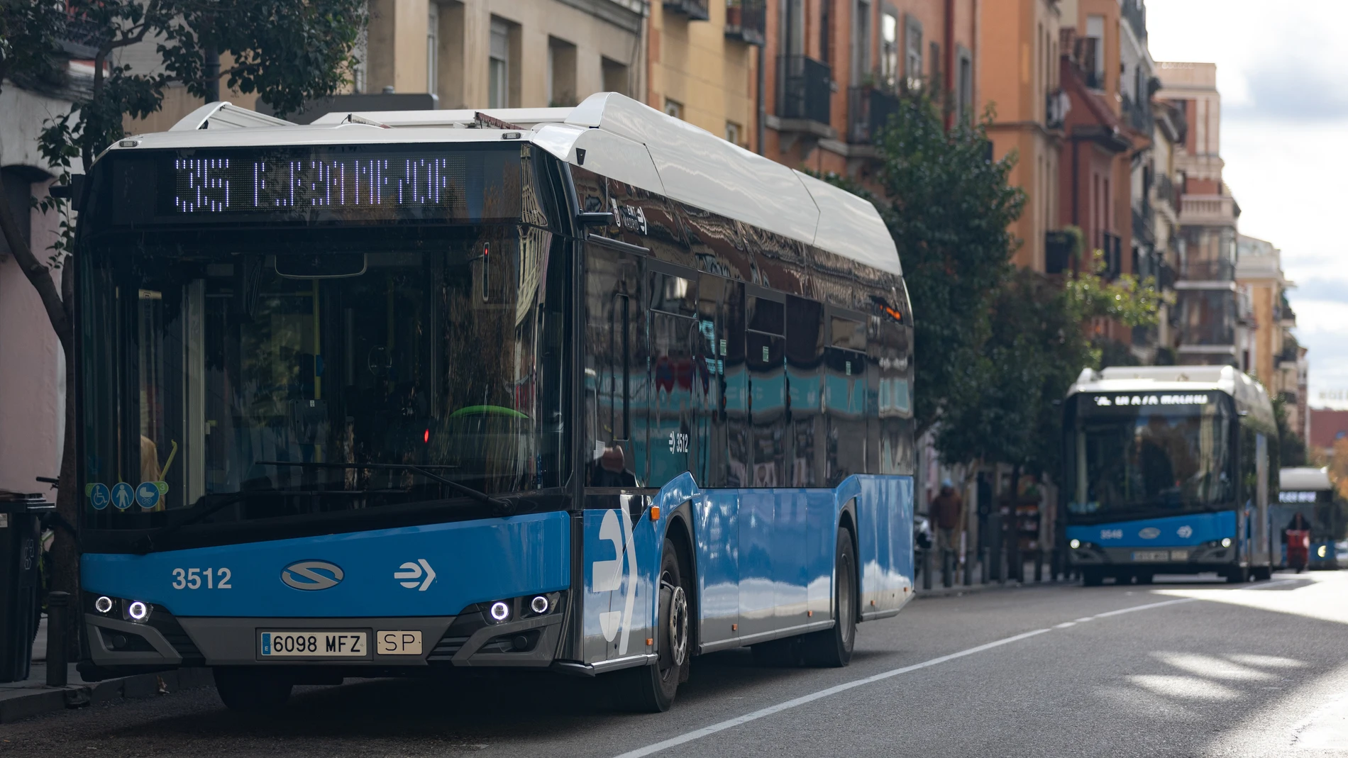 Los buses de la EMT son gratis los días 8 y 9 de enero por la vuelta al colegio